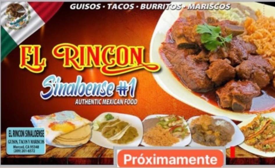 El Rincón Sinaloense #1 меню