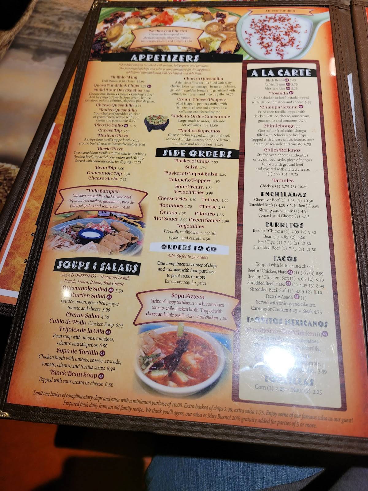 El Rodeo Mexican Restaurant меню