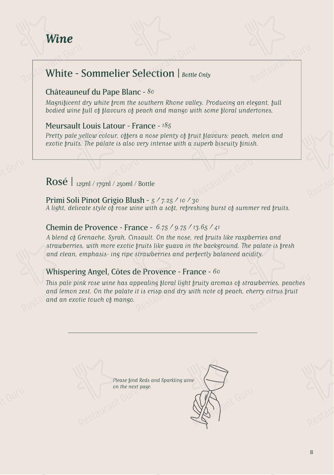 Emily's в Формби - Lunch Menu