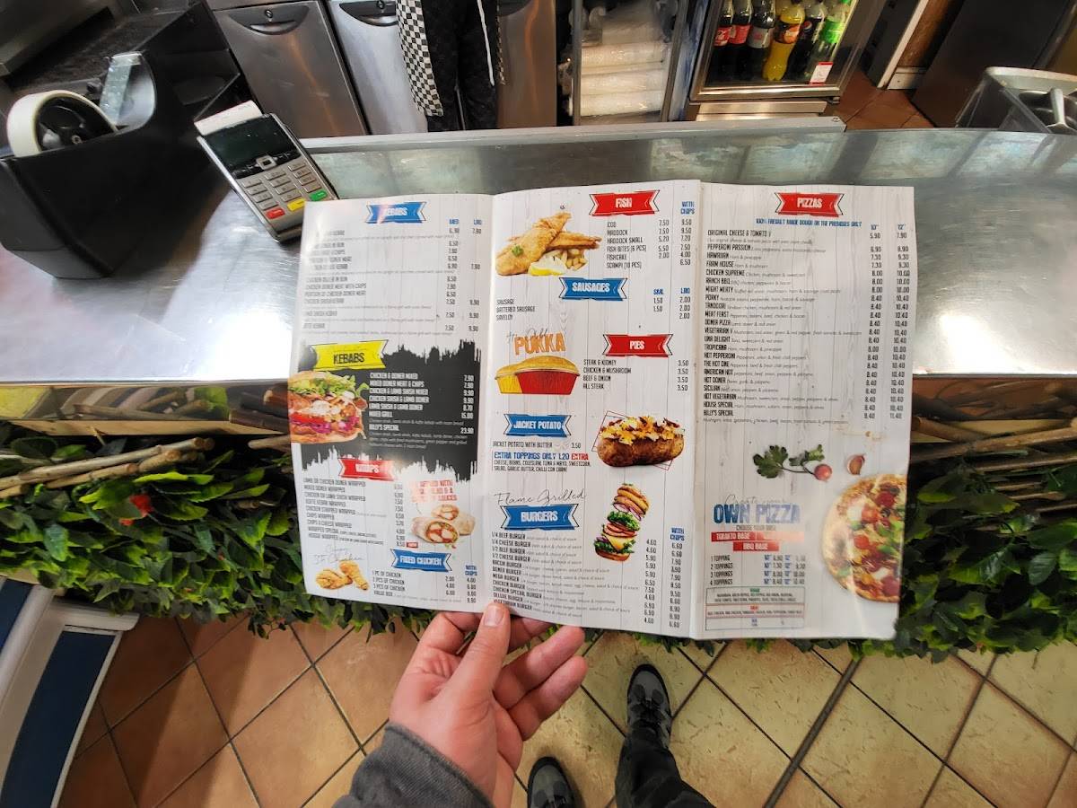 Billys Fish Bar меню