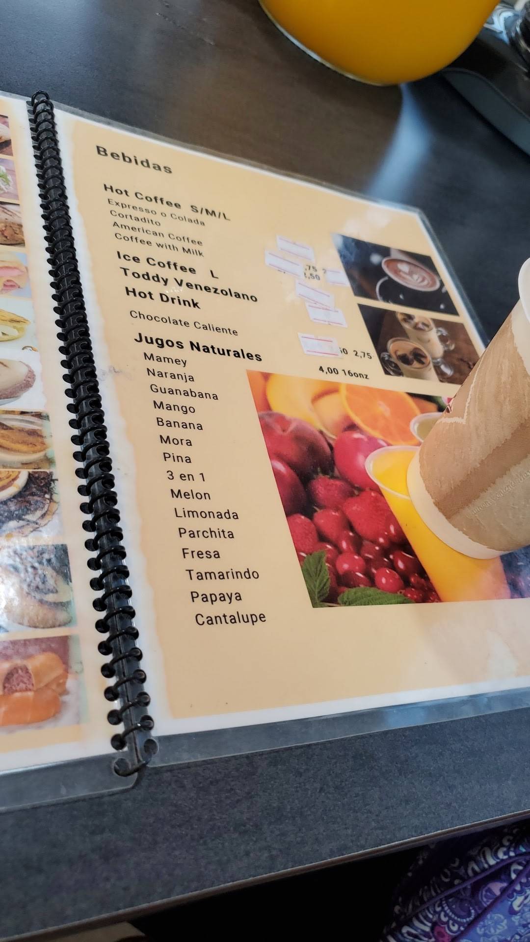 Fecafe - Restaurante Venezolano, cafeteria y mas. меню