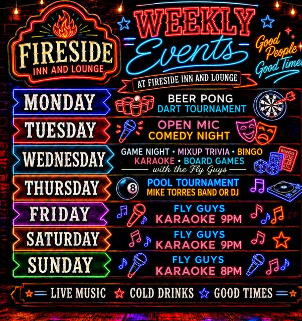 Fireside Inn And Lounge меню