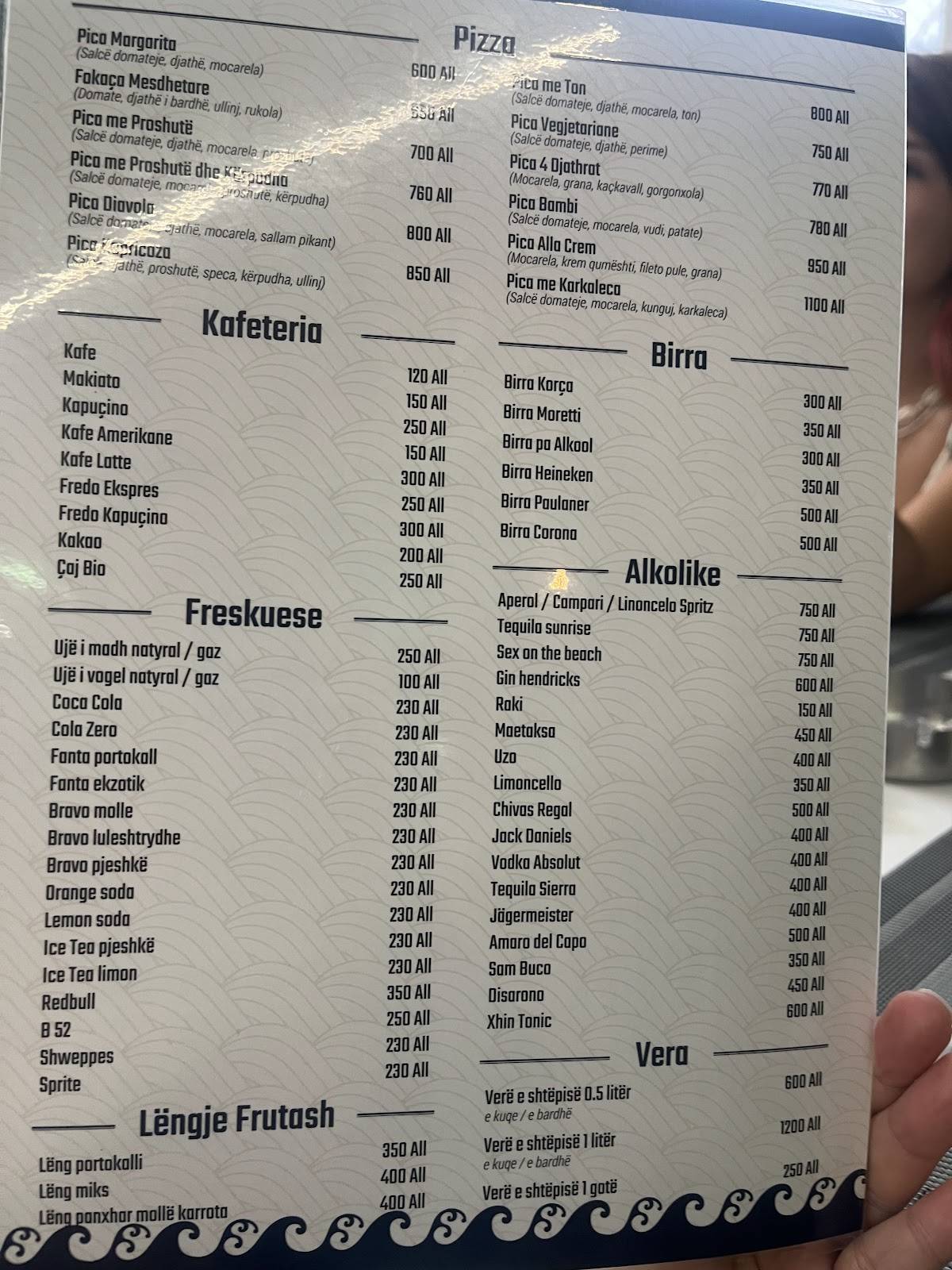 Fish Place меню