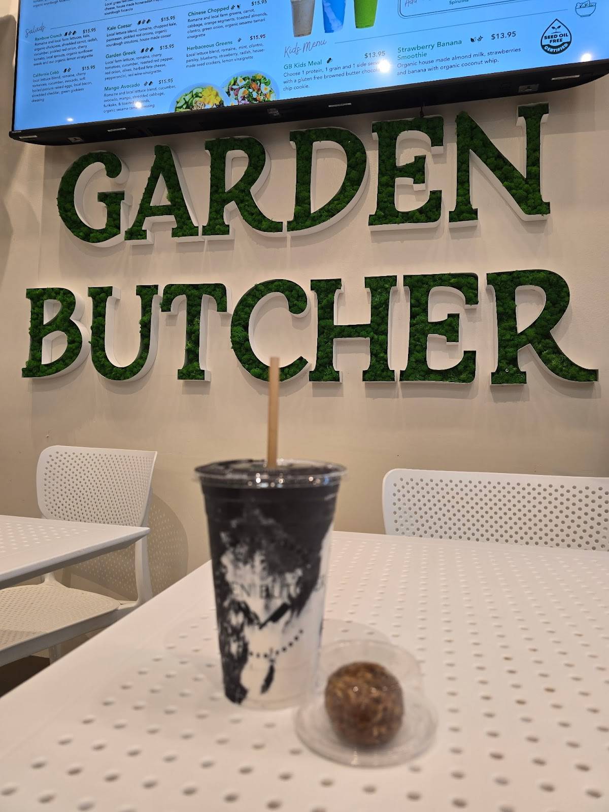 Garden Butcher меню