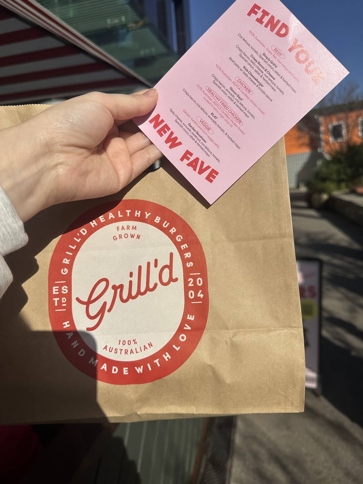 Grill'd Burgers - Cockburn меню