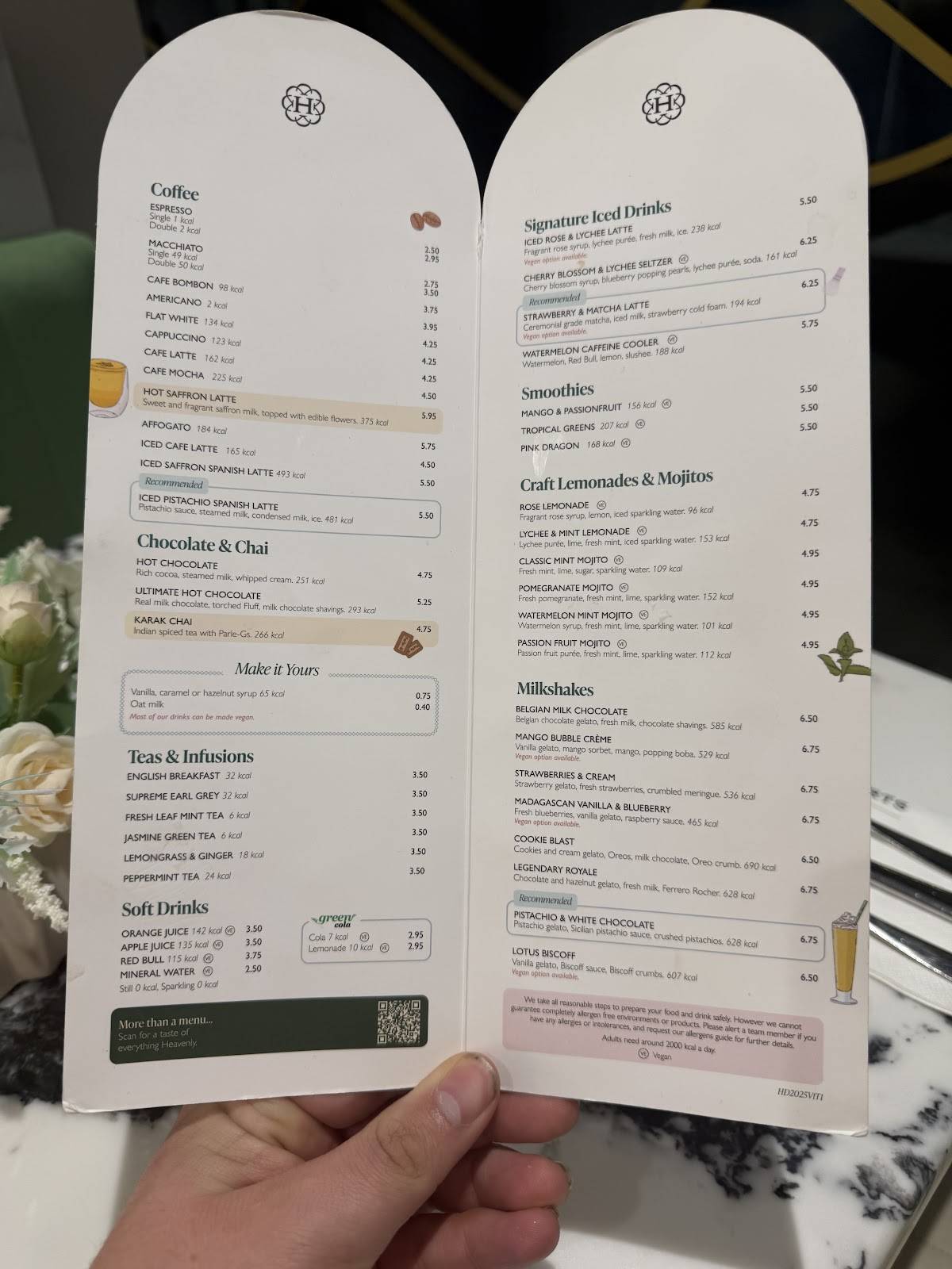 Heavenly Desserts Rotherham меню