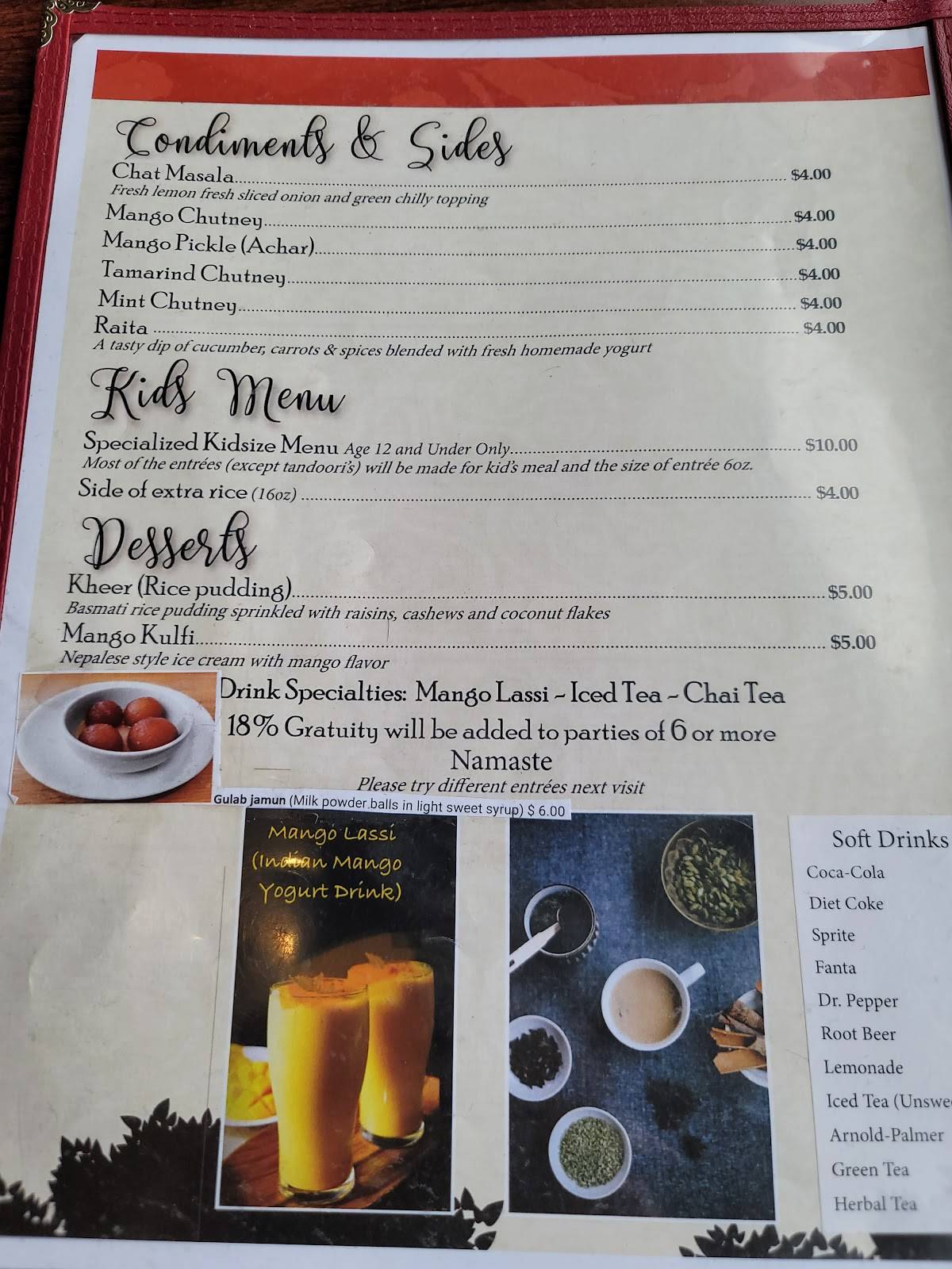 Himalayan Kitchen - Kalispell меню