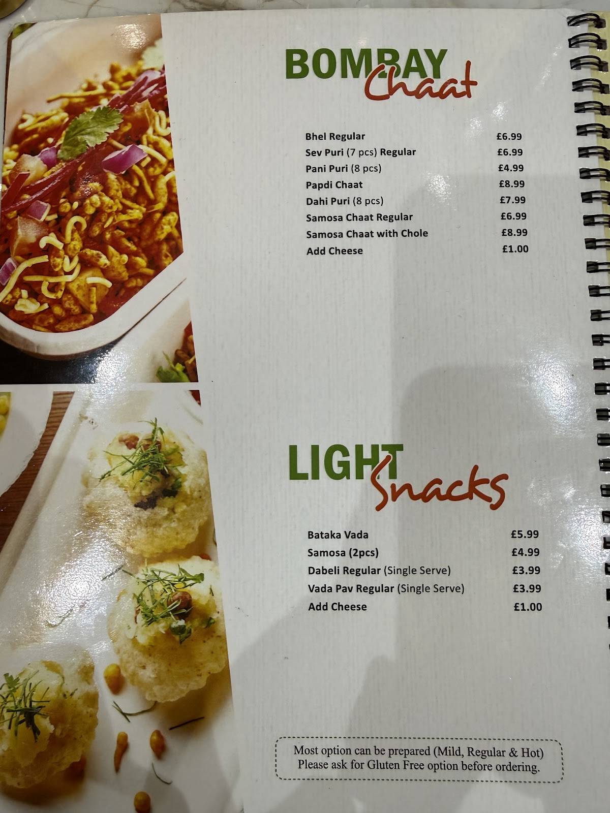 Honest Restaurant меню