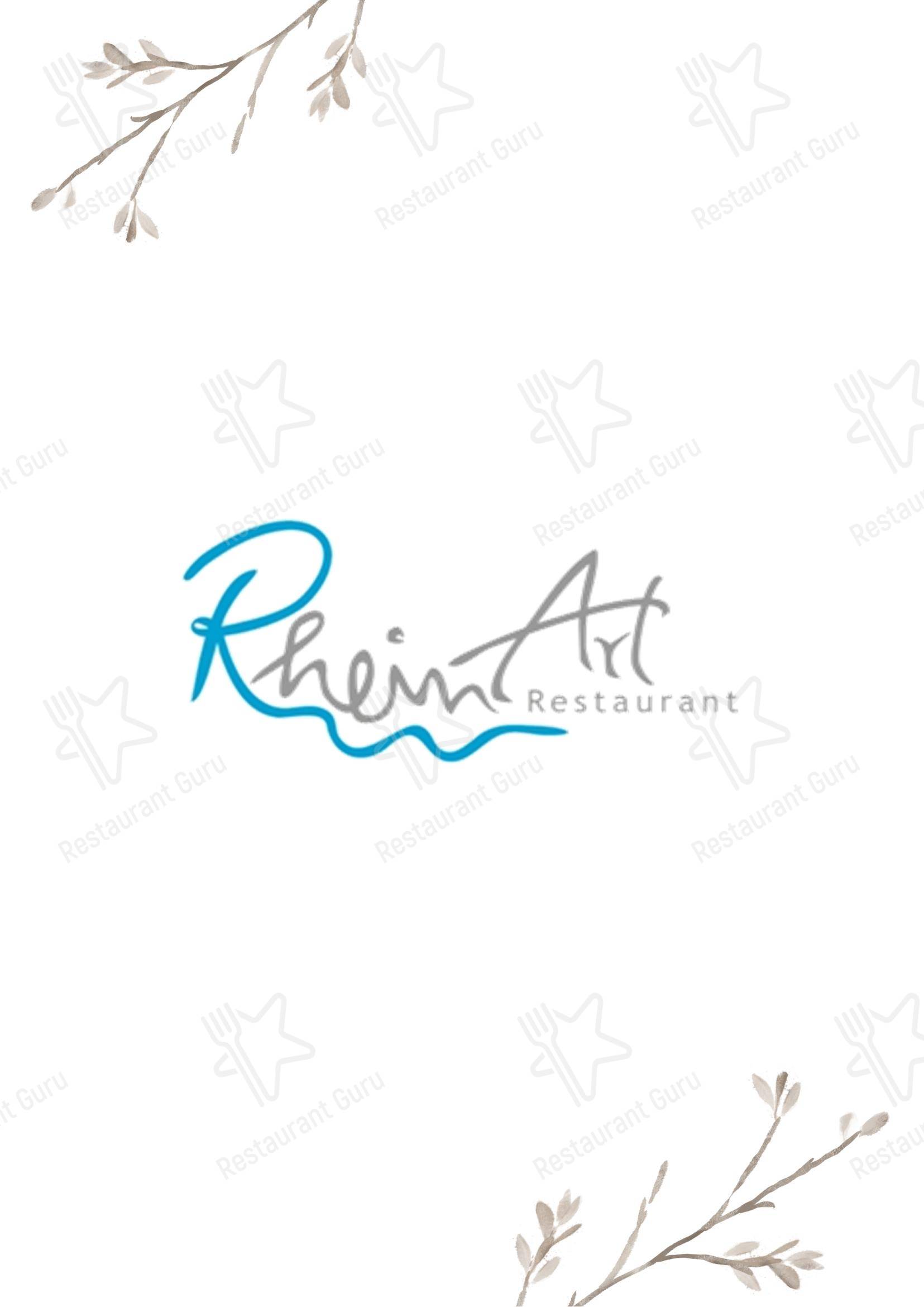 Меню ресторана Hotel Rheinpark Rees в Ресе
