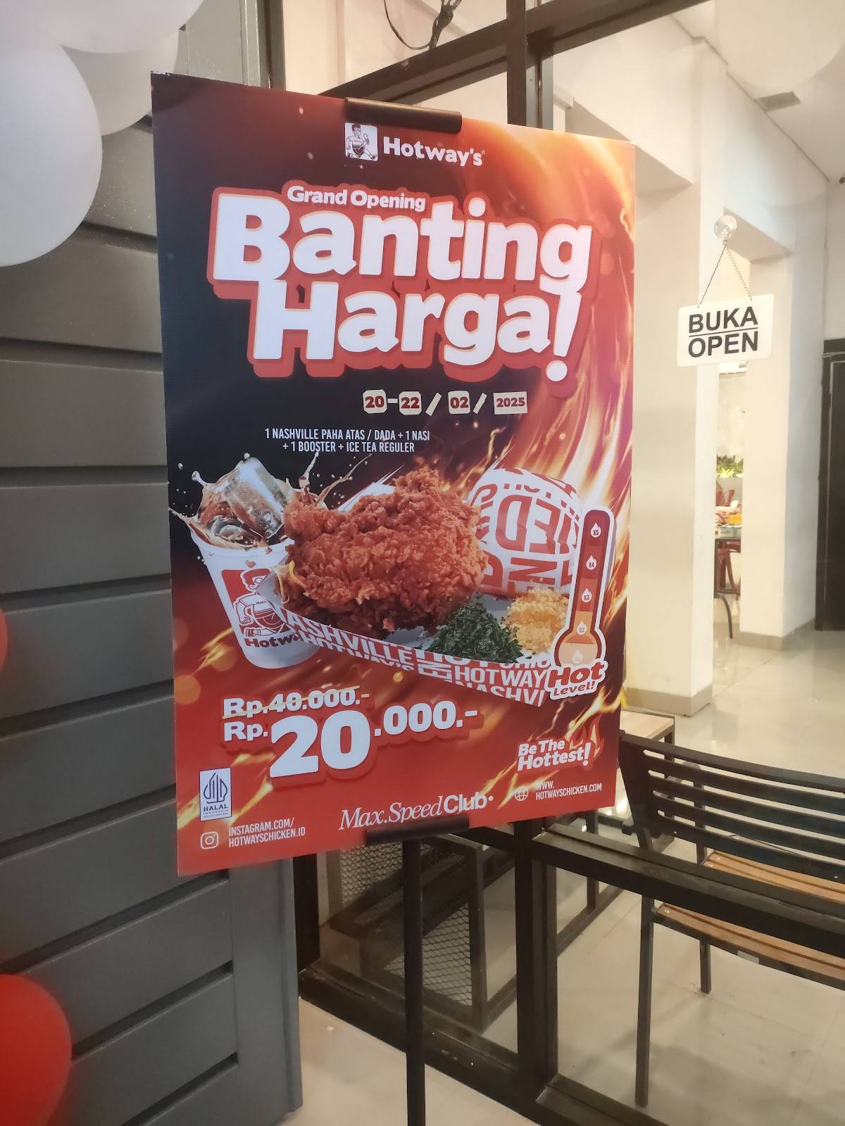 Hotway's Chicken Bitung меню
