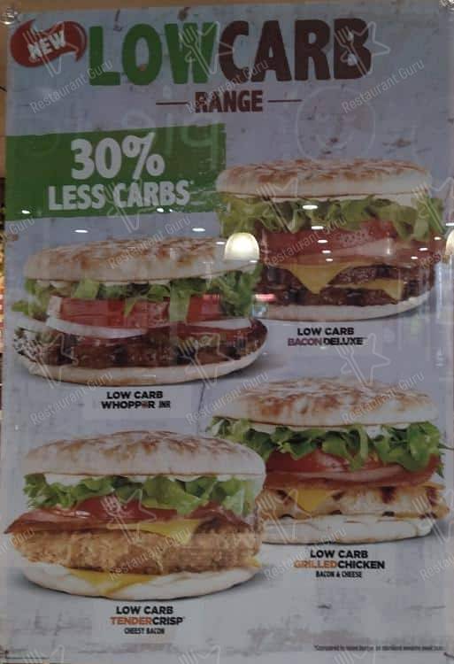 Hungry Jack's Burgers South Perth меню