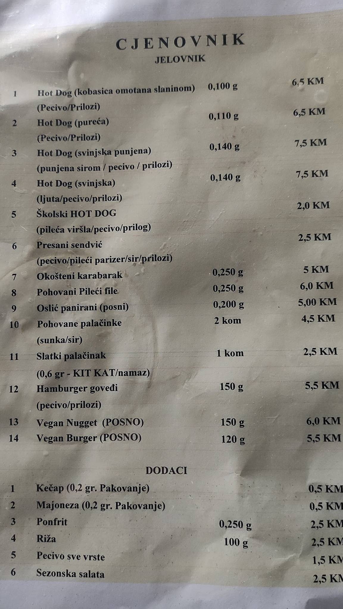 Irish Pub "?" меню