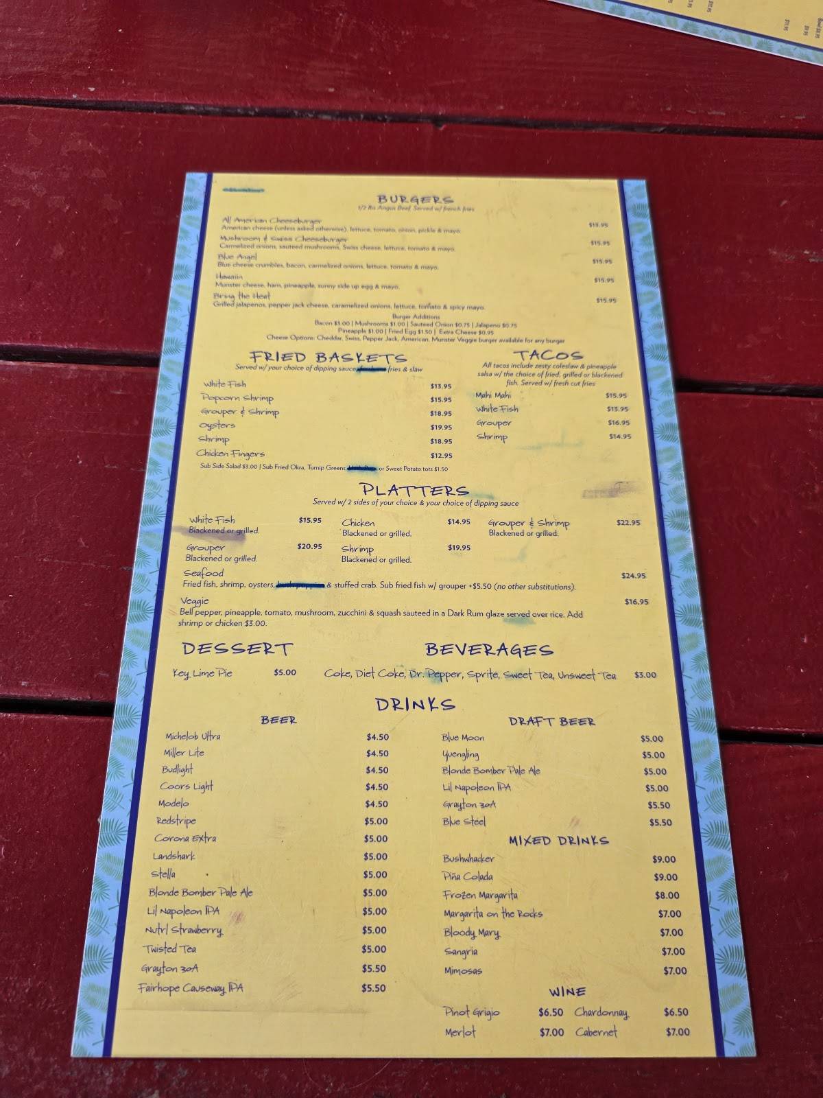 Islander Food Shack меню
