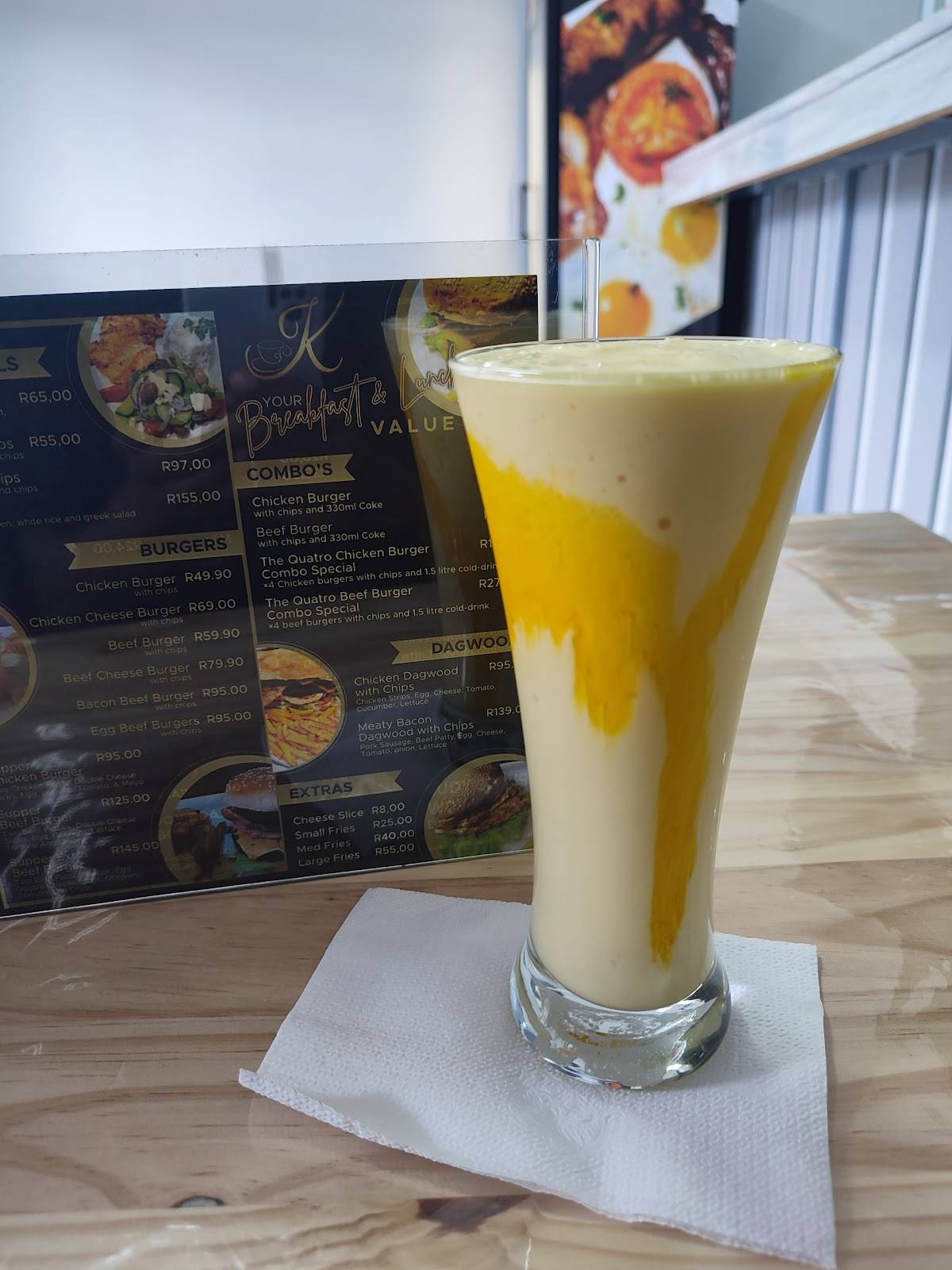 K Alcee Café меню