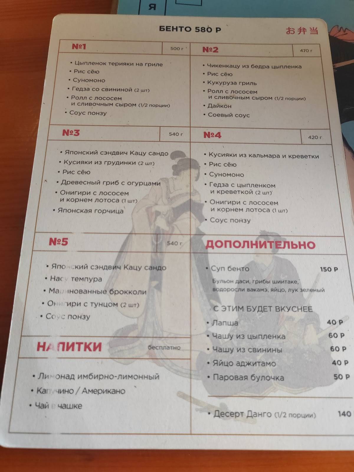 Kiko Ramen Izakaya меню