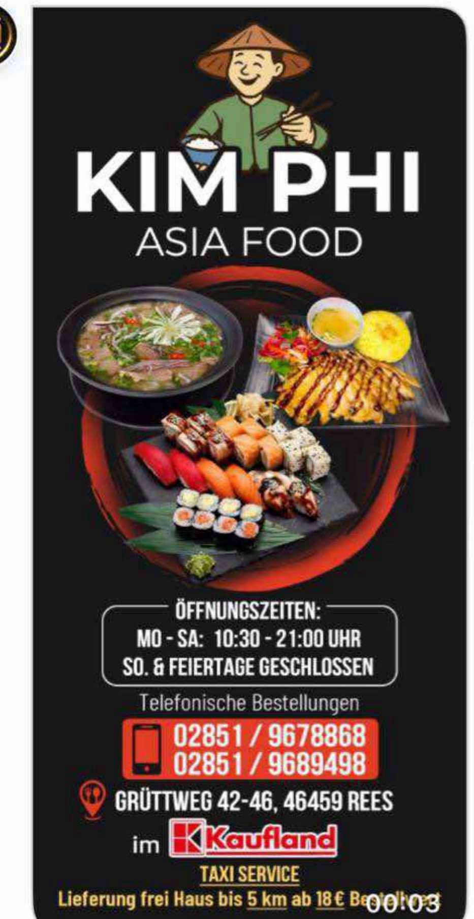 Kim Phi Asia Food меню