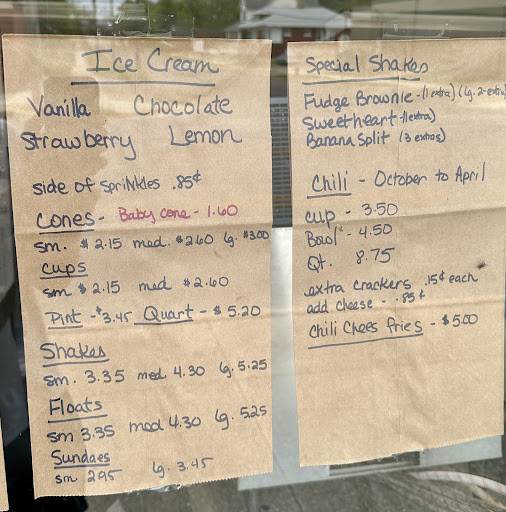 Krekel's Custard меню