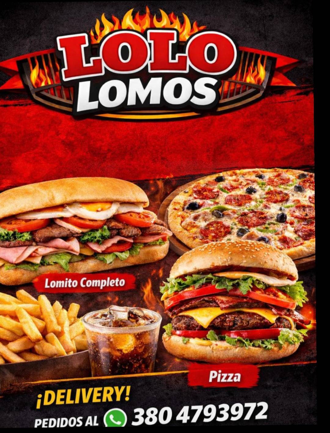 LOLO LOMOS меню