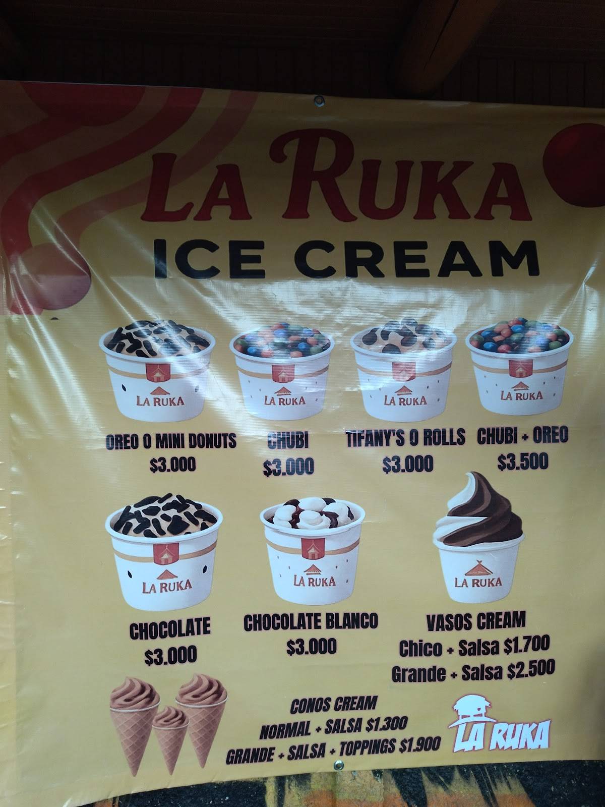 La Ruka меню