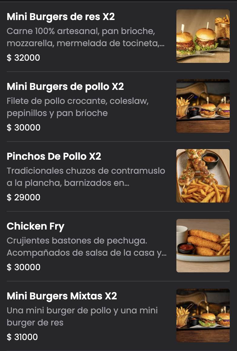 Lico Castillo’s Bar Store меню