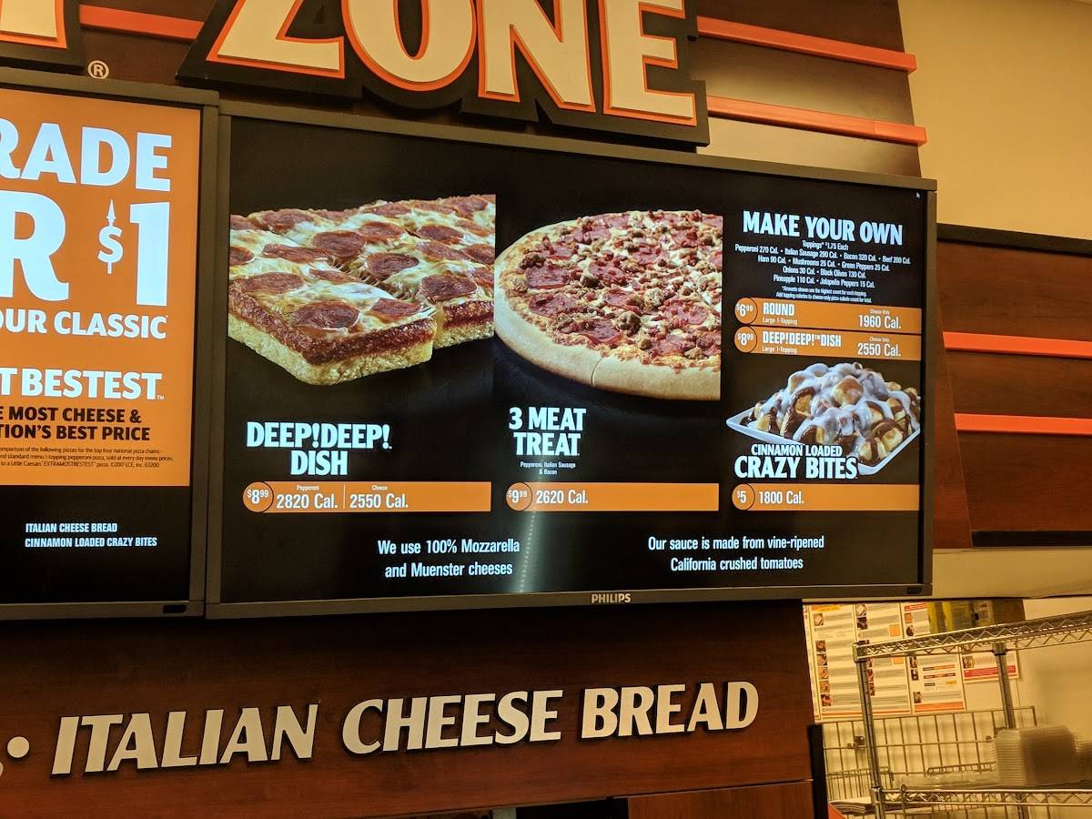 Little Caesars Pizza меню