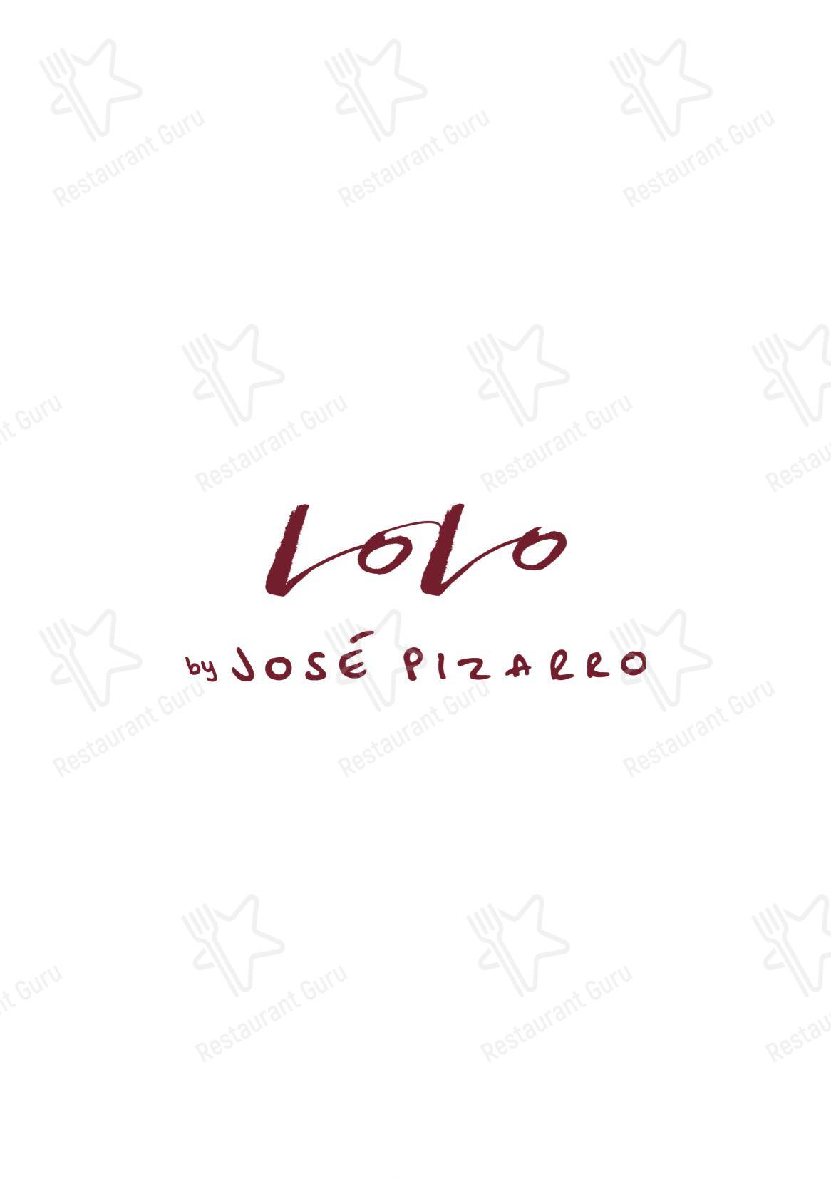 Lolo by José Pizarro в Лондоне - Christmas Menu