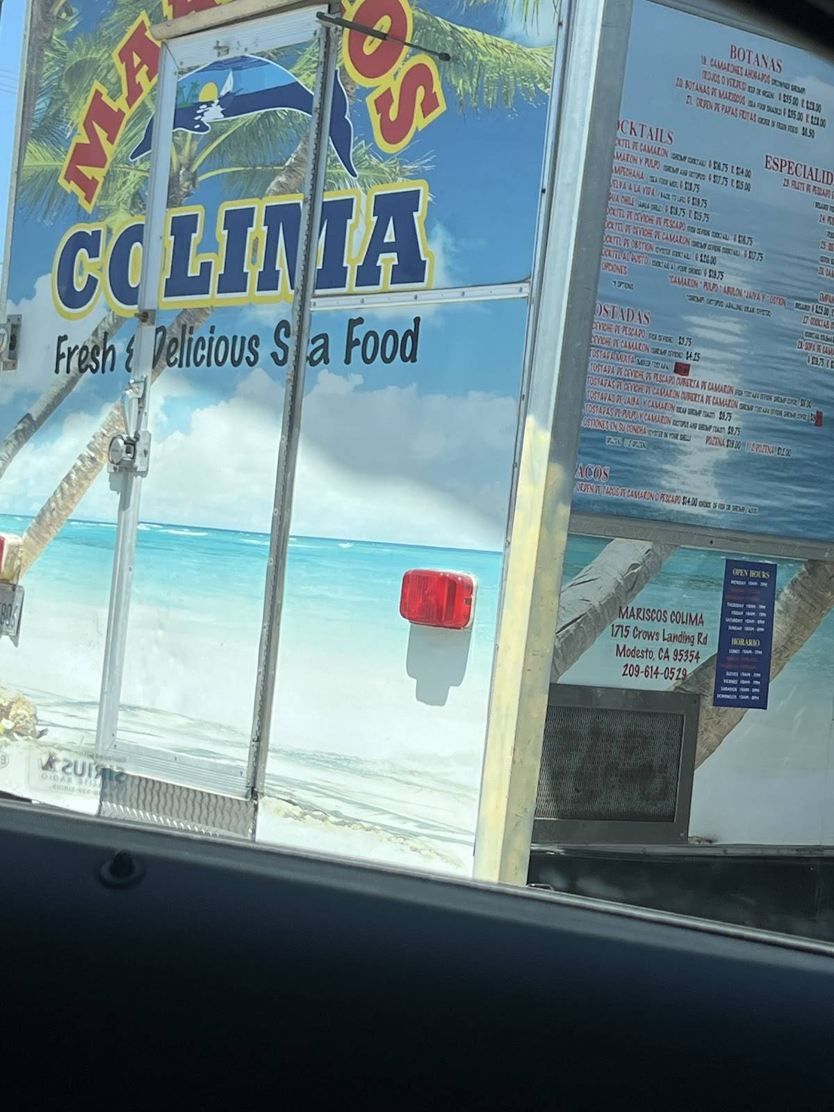 Lonchera Mariscos Colima меню
