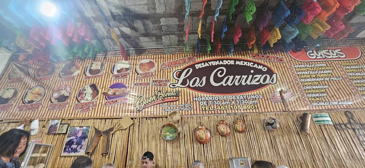 Los Carrizos меню