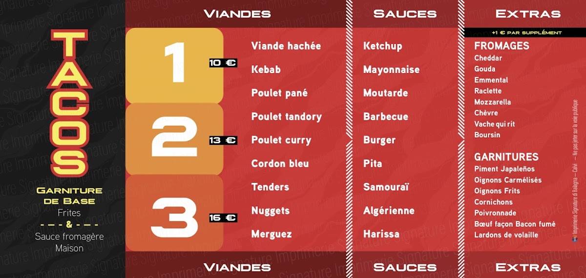 Mac Food L'Ile Rousse меню
