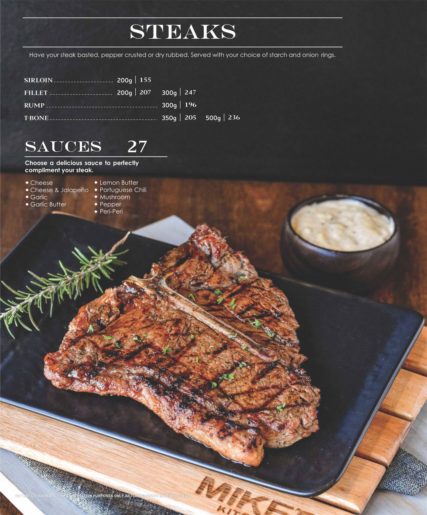 Mike's Kitchen Rustenburg меню