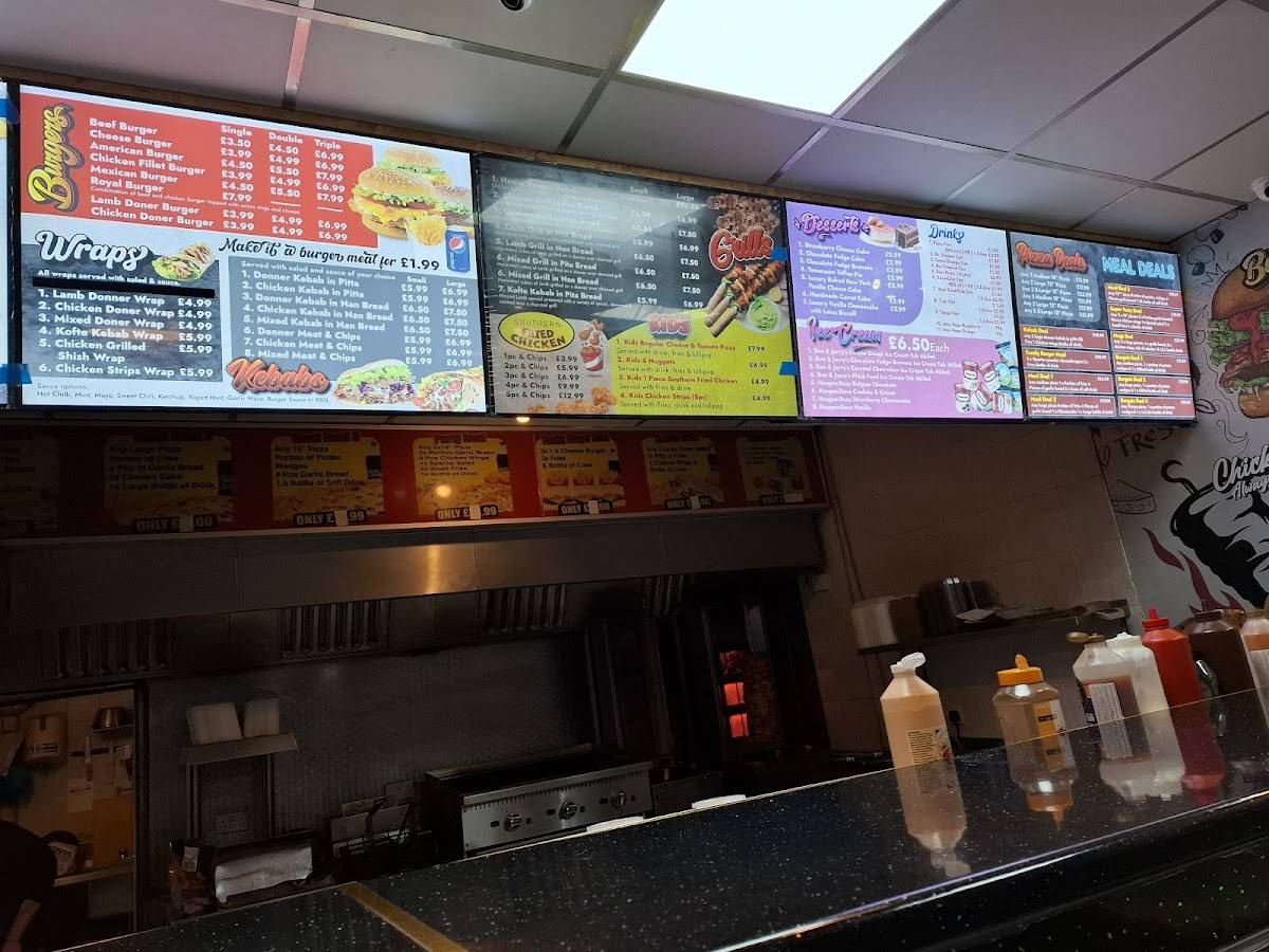 Milano Pizza & Grills Ltd меню