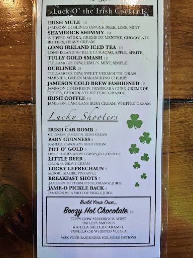 Moseley's Rooftop Bar ( Sandusky ) меню