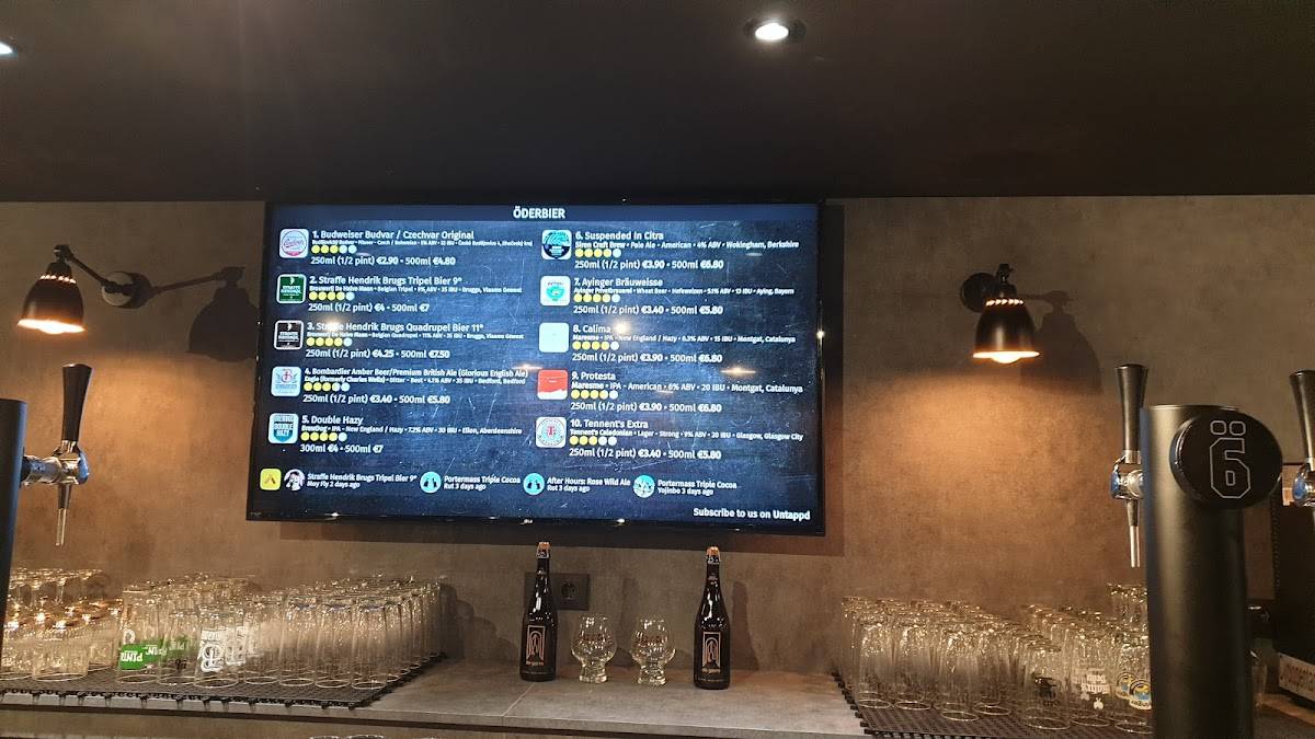 Öderbier меню
