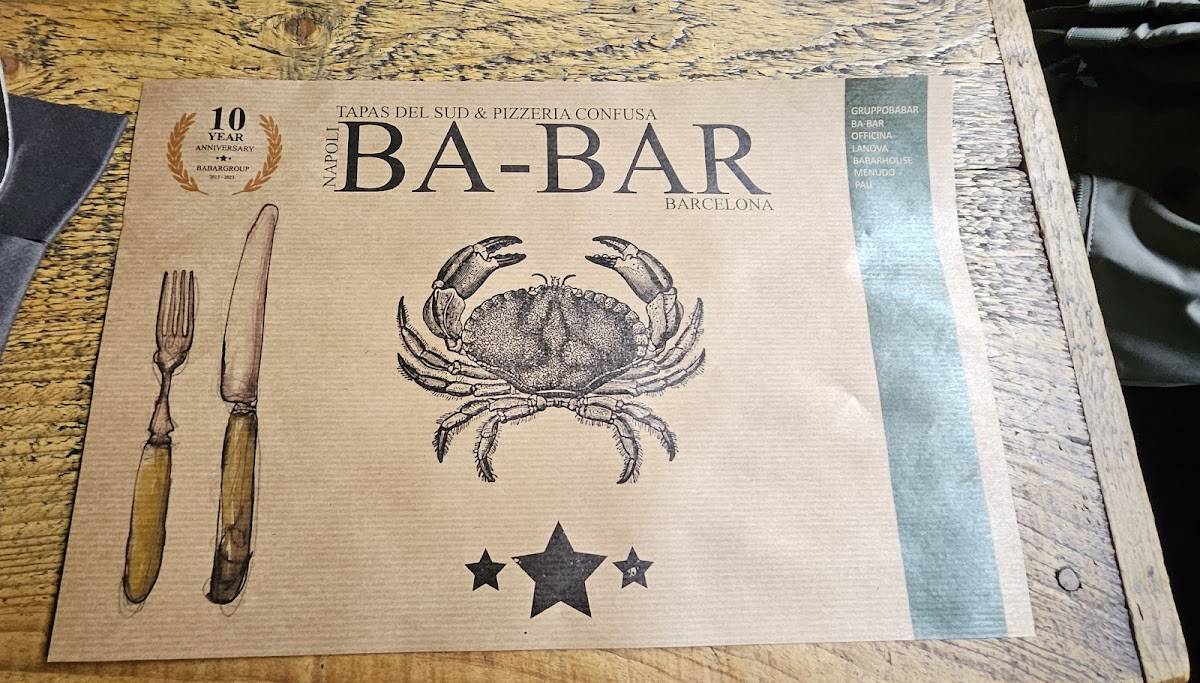 Officina - Ba-Bar меню