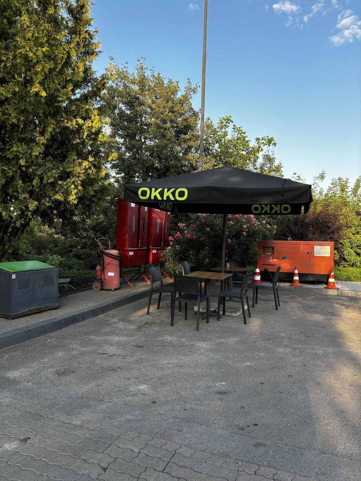 Okko меню