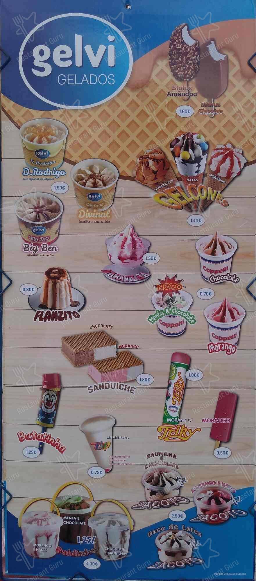 Snack Bar Atlantis меню