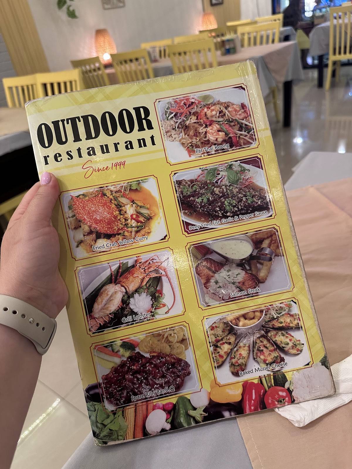 Outdoor Restaurant меню