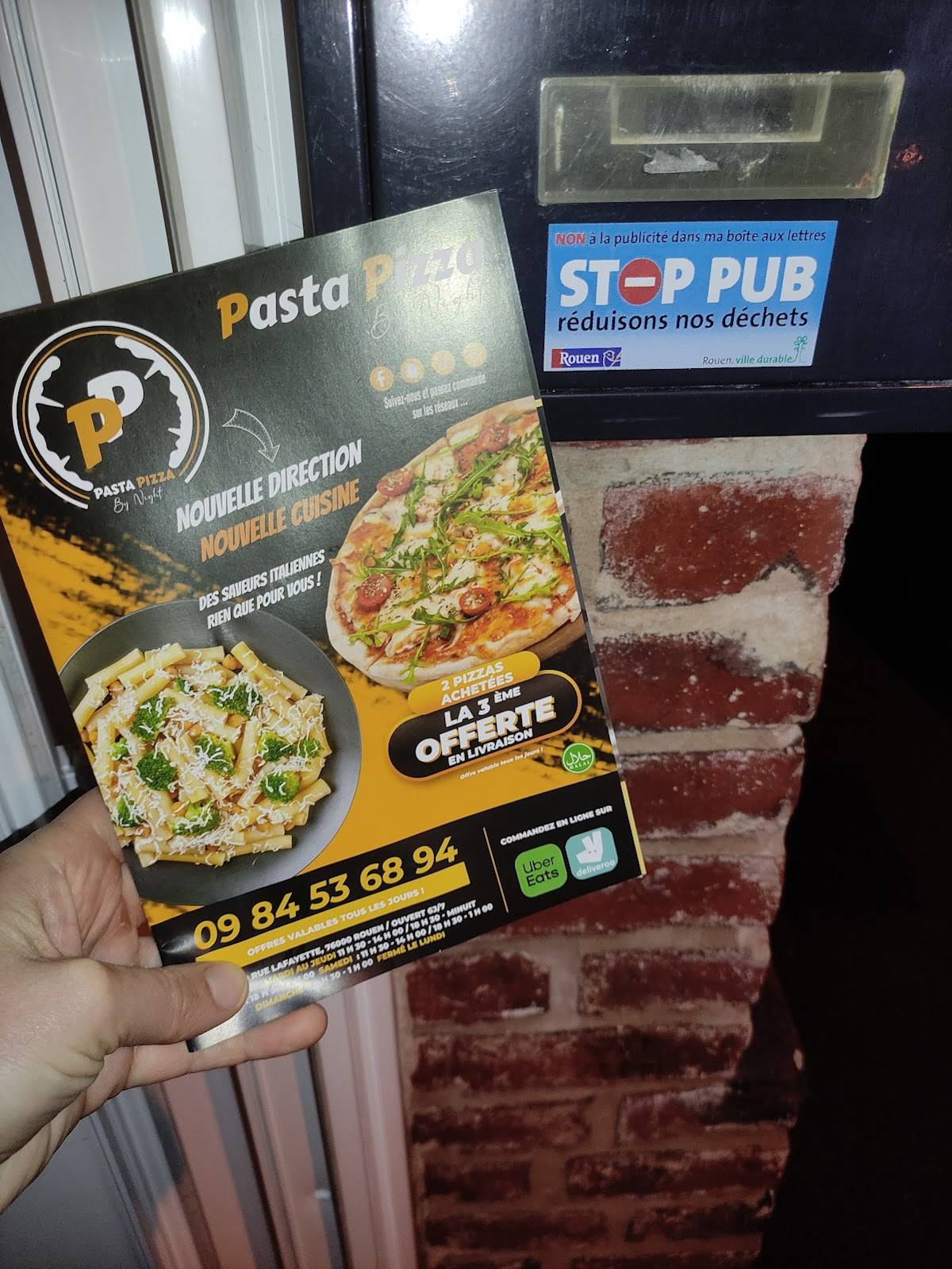 PASTA PIZZA меню