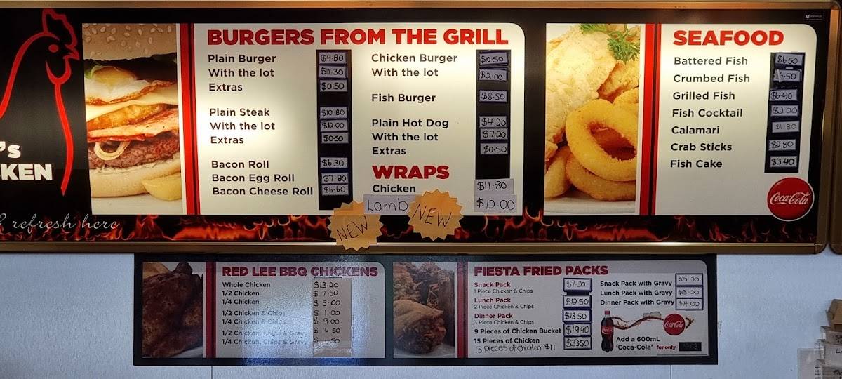 PJS Fast Foods меню