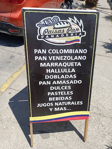 Paisas Pan меню