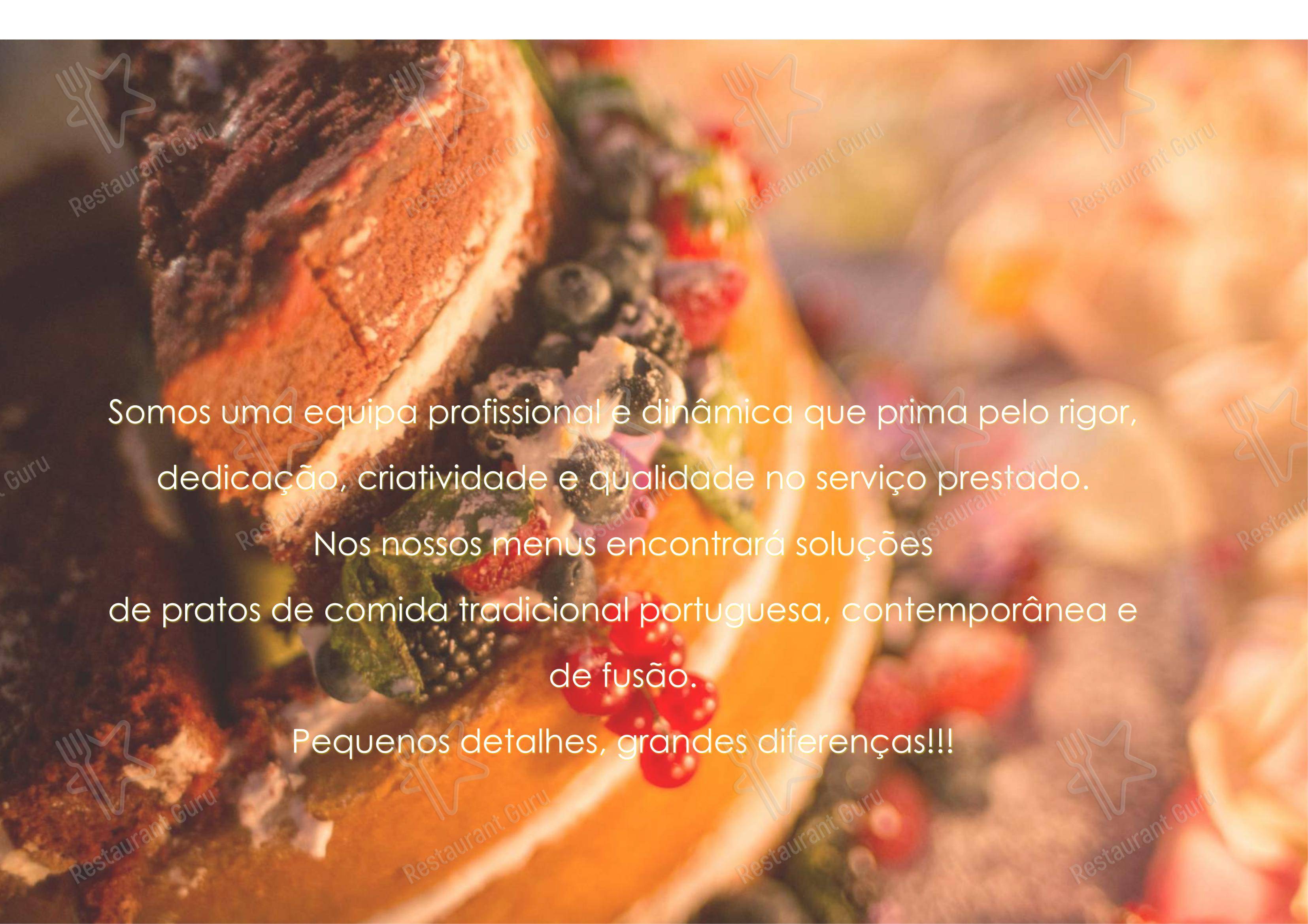 Palhinhas Gold в Риу-Майоре - Catering Menu