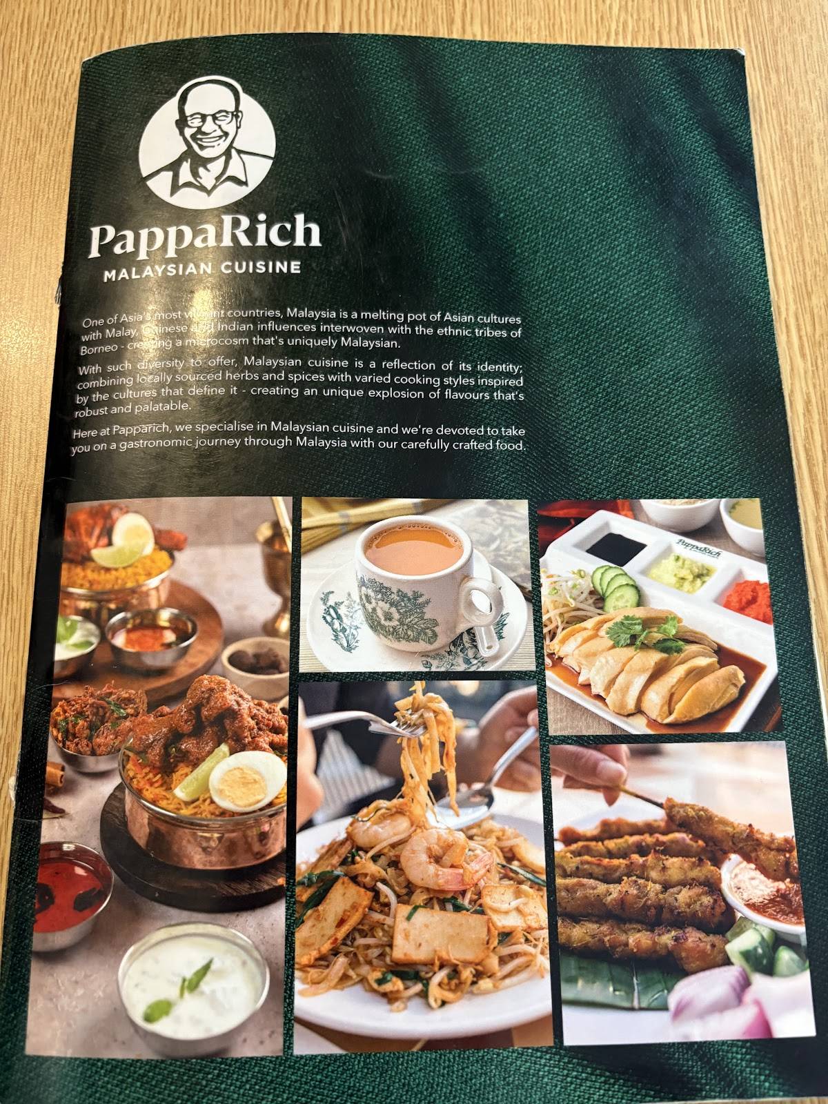 PappaRich Point Cook меню