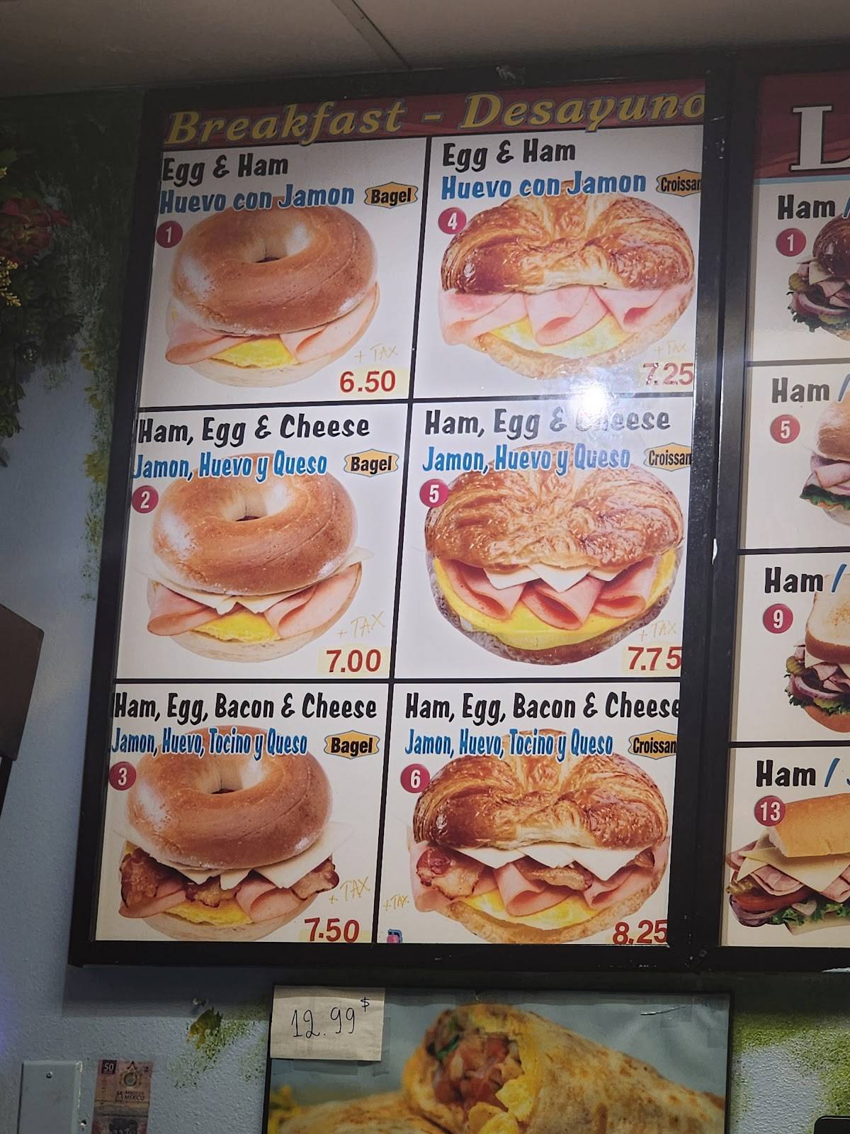 Jenny's Donuts меню