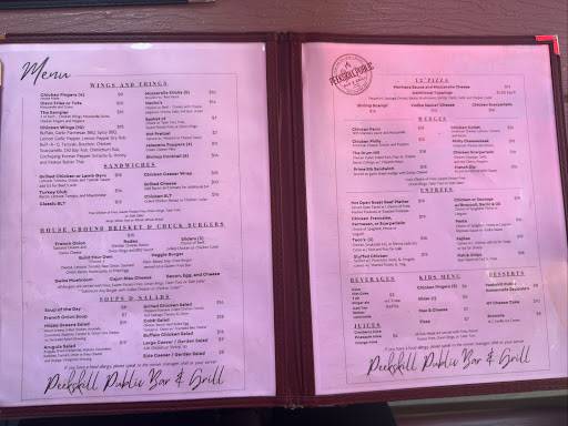 Peekskill Public Kitchen & Bar меню