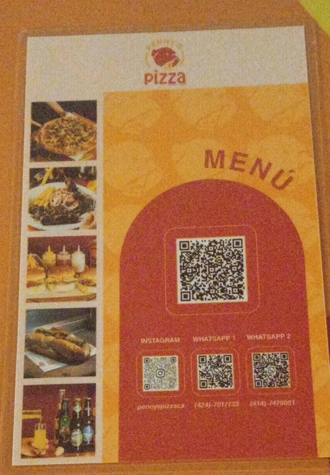 Penny's Pizza ca меню