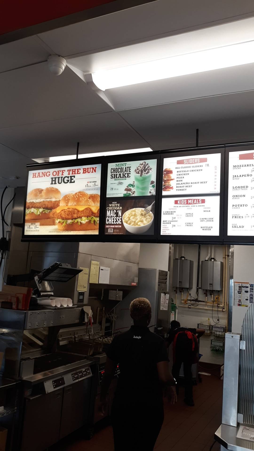 Arby's меню