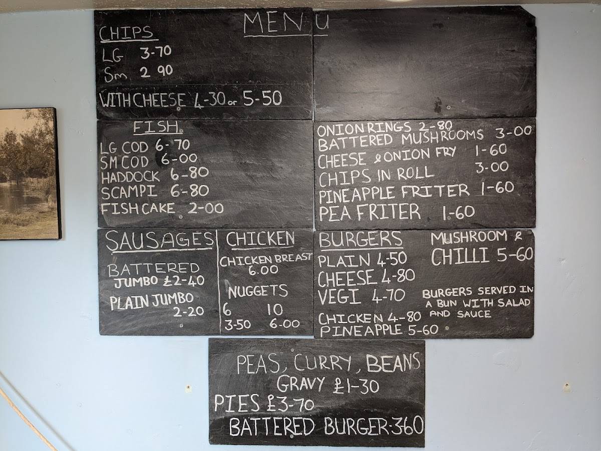 Philpott's Fish & Chips меню