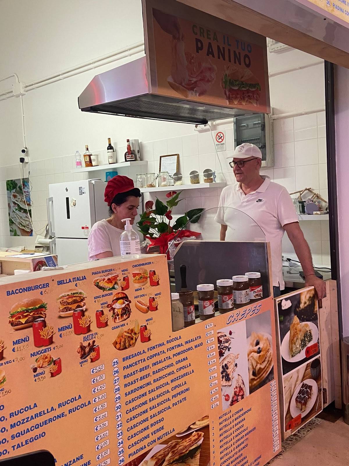 Piada e Panini меню