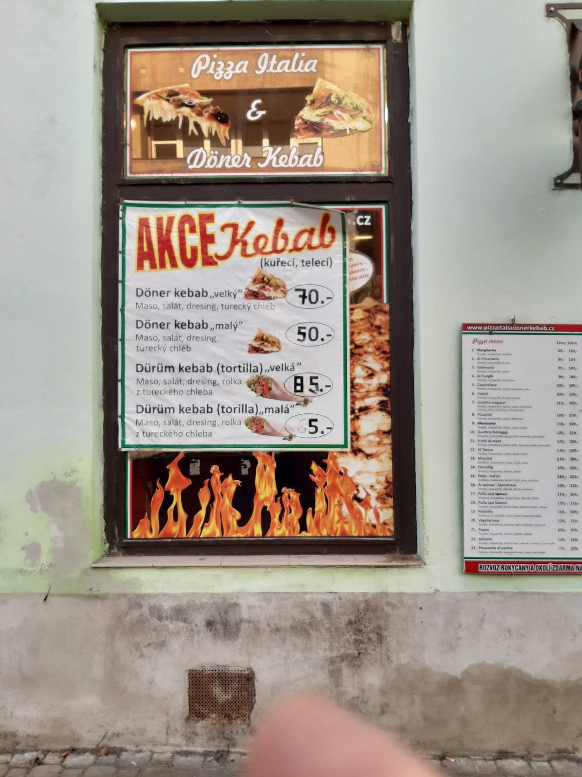 Pizza Italia & Doner Kebab Rokycany меню