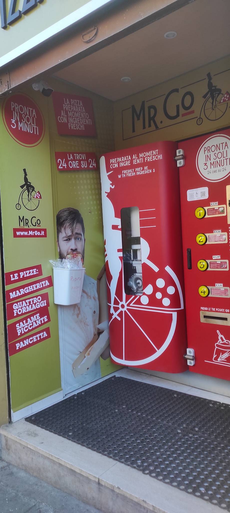 Pizza MrGo меню